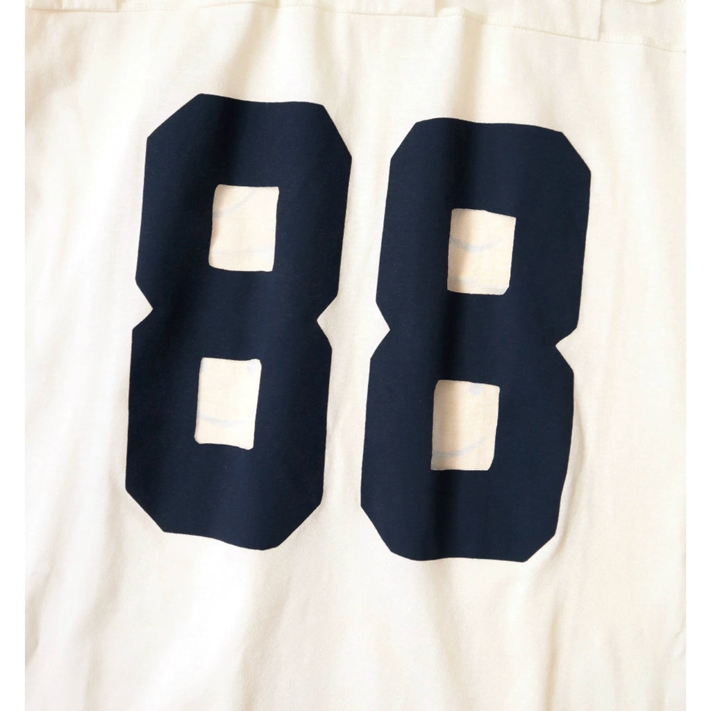 Japanese casual two-tone breathable checkered smiley face digital print short-sleeved T-shirt