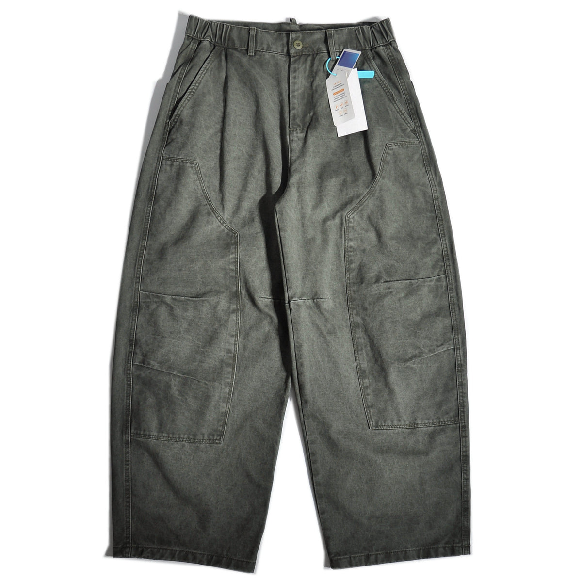Wide-Leg Cargo Pants – American Vintage Japanese Mountain Loose Unisex