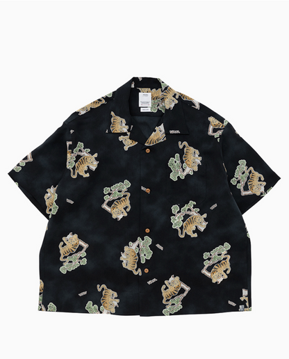 COPA Nakamura Beach Hawaiian Japanese tide casual tiger short sleeve shirt