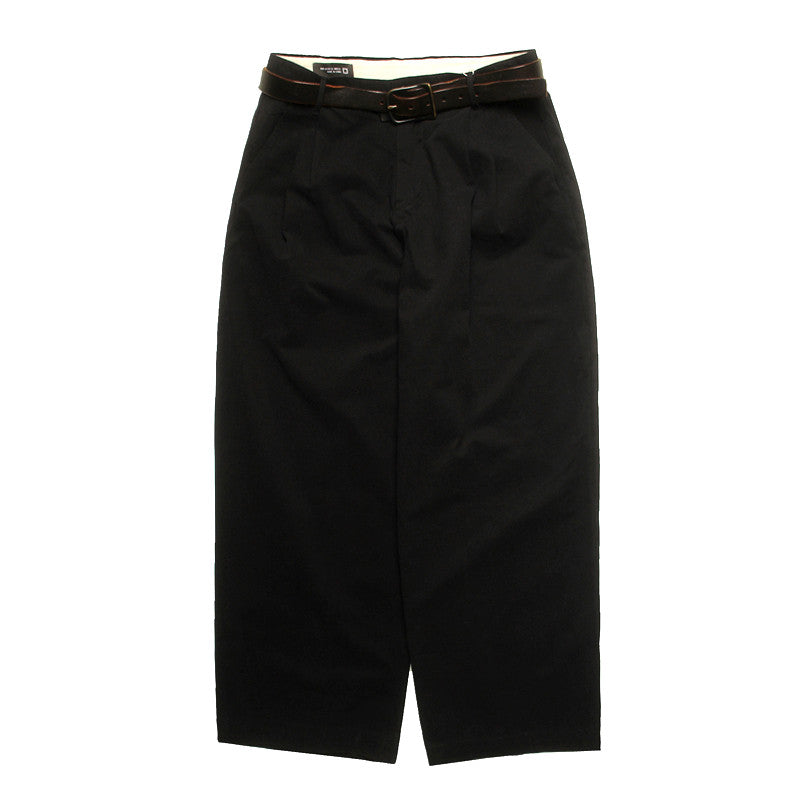 Japanese Vintage Pleated Wide Leg Pants – Loose Cotton Straight Slacks for Men | Japanese vintage | yamalin clothes | Yamalinclothes