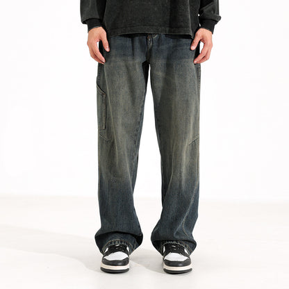 Cargo Jeans – Vintage Wash & Wide Leg | Yamalinclothes