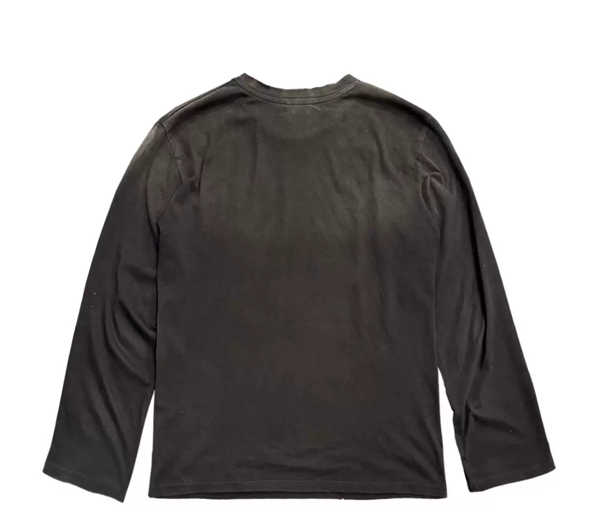 Illustrated Punk Distressed Long Sleeve T-Shirt – Vintage Loose Unisex