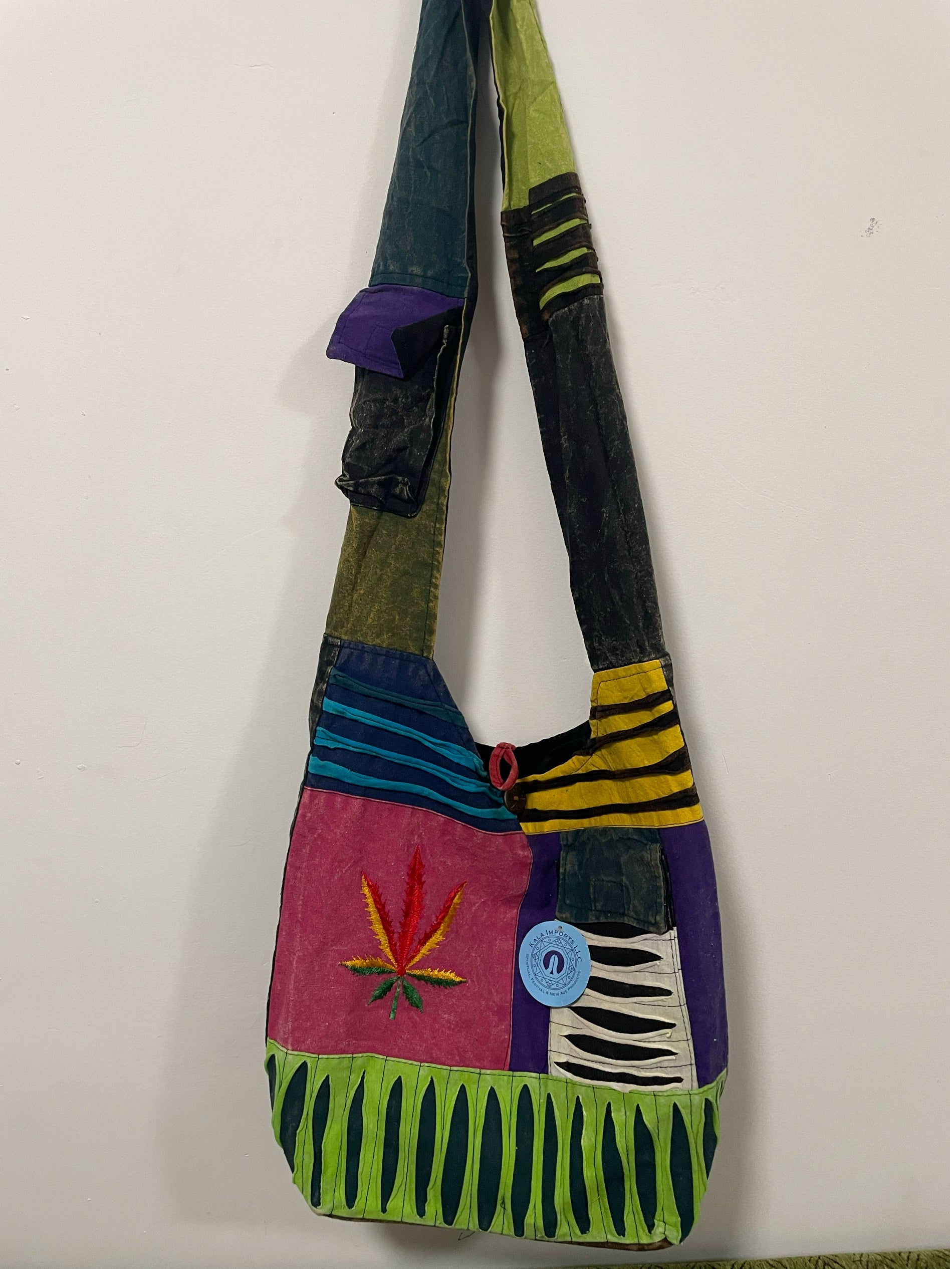 Nepalese women's bags, net red bags, handmade bags, large-capacity shoulder bags, travel outdoor storage, cross-body bags