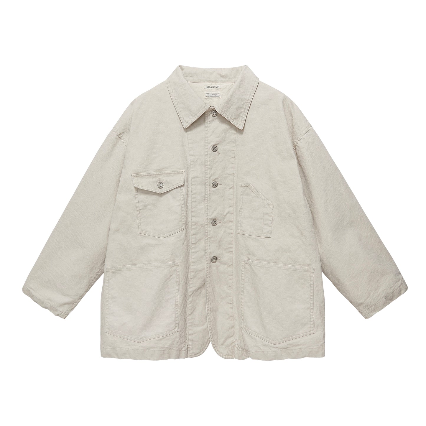 Chore Jacket - Yamalin Classic Heavy Wash French Workwear Cargo Jacket