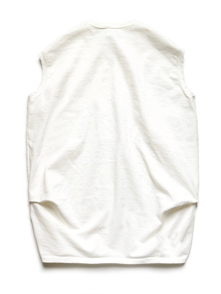 Four-eye smiley face tree stump annual ring casual day tide sleeveless T-shirt vest