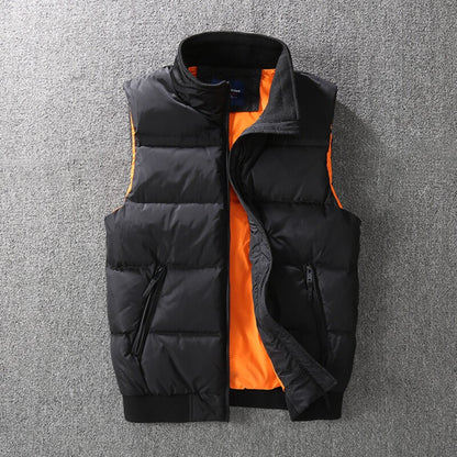 Camouflage Padded Down Vest – Thickened Warm Sleeveless Workwear Unisex – Vests | japanese streetwear | vintage workwear | unisex | Yamalinclothes