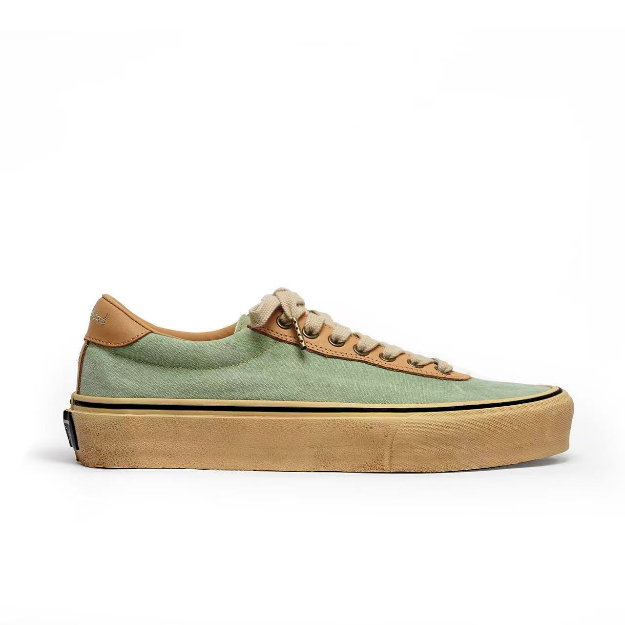 Vintage Japanese Low Top Espadrille Platform Sneakers – Washed Vulcanized Unisex Shoes – Japanese vintage | yamalin clothes | Yamalinclothes