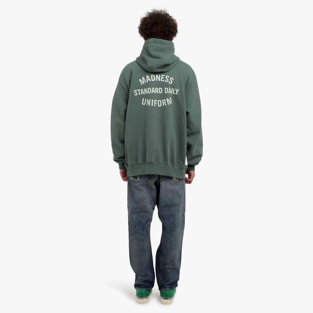 Heavy terry hooded hoodie man