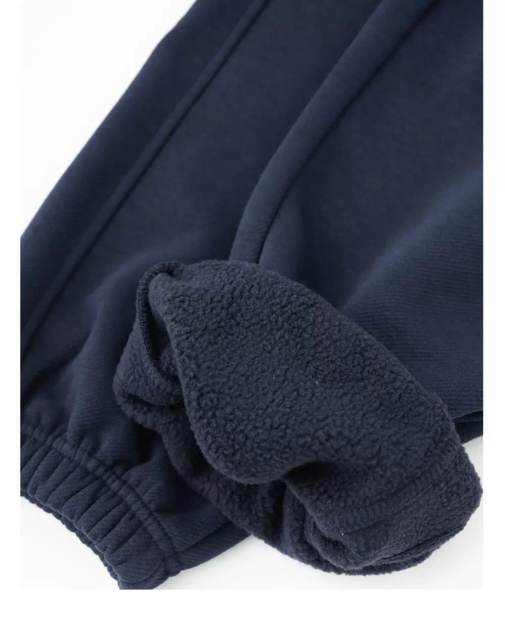 400g heavy navy blue twill fleece corset sweatpants casual fleece warm unisex style