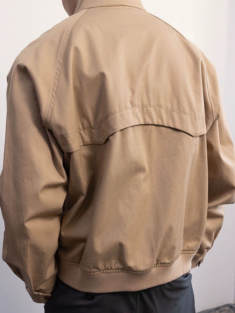 HARRINGTON JACKET JACKET MEN'S SPRING AVIATOR CASUAL CARGO AMERICAN DETROIT INSTRUCTOR