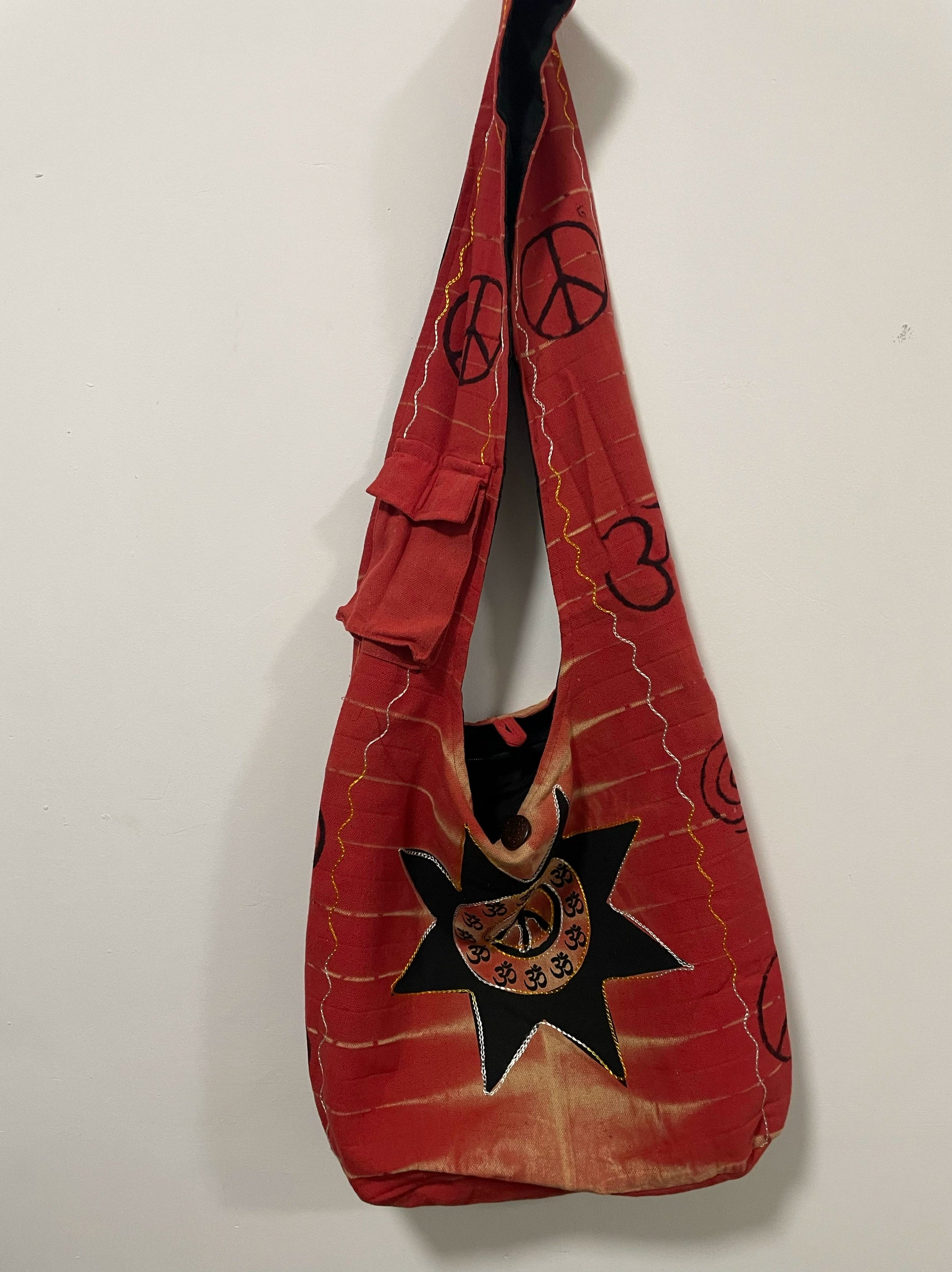 Nepalese women's bags, net red bags, handmade bags, large-capacity shoulder bags, travel outdoor storage, cross-body bags