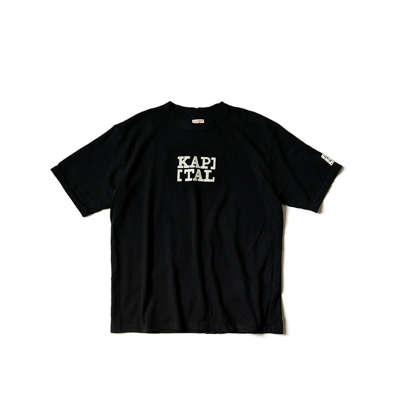 Japanese casual unisex trend print logo short sleeve T-shirt