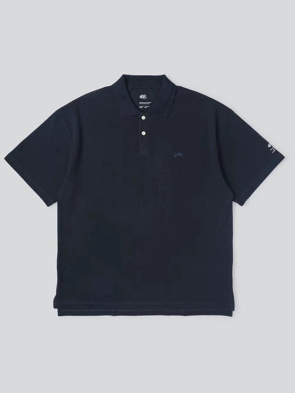 polo shirt summer loose casual 220g summer short-sleeved T-shirt