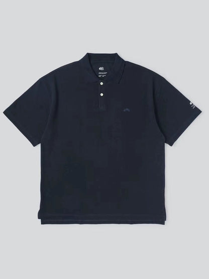 polo shirt summer loose casual 220g summer short-sleeved T-shirt