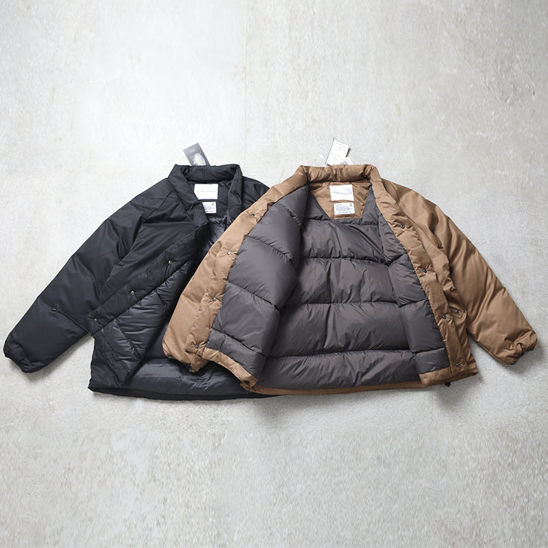 Baishan white mountaineering Japanese Taoist robe style taion waterproof outdoor down jacket