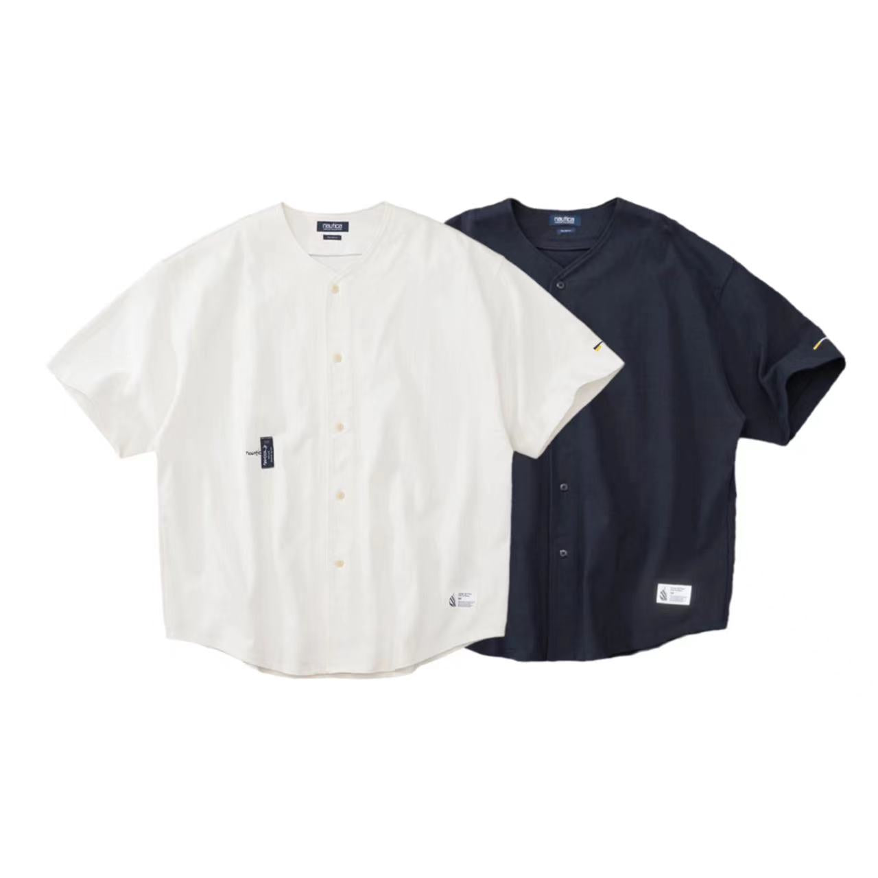 Japanese Hasegawa loose profile heavy short sleeve baseball shirt