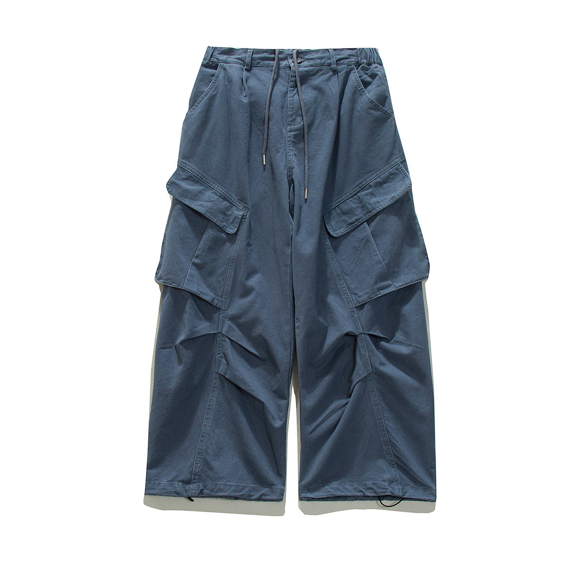 Cotton Cargo Pants – Angled Pockets & Wide Leg | Yamalinclothes