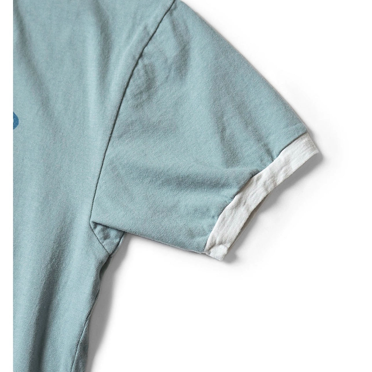 Japanese casual fun monogram graphic print loose cotton short-sleeved T-shirt