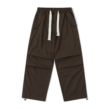 Cotton and linen blend comfortable summer men's pants Japanese versatile casual trousers