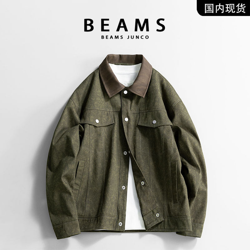 Japanese spring New men's outdoor all-matching casual jacket outer