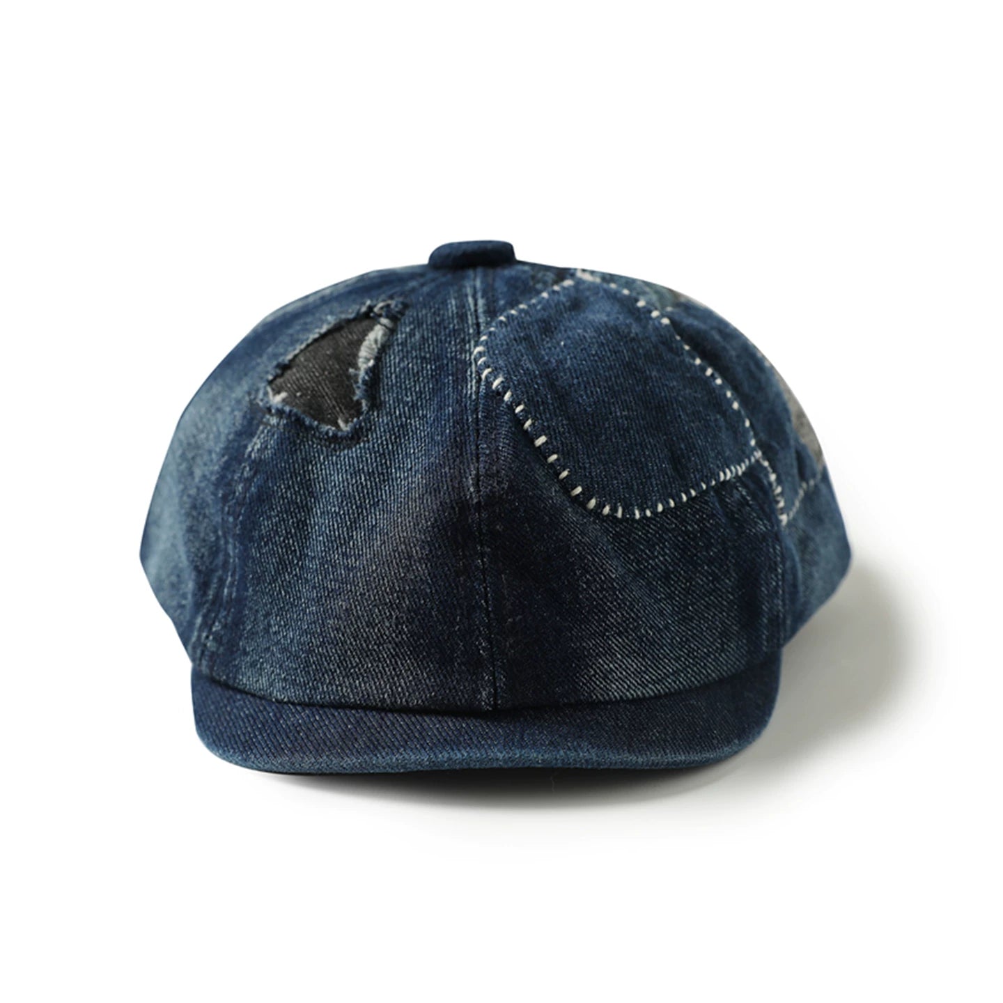 Handmade Distressed Patched Painter Hat – Original Design Vintage Unisex Streetwear – Japanese vintage | yamalin clothes | Yamalinclothes
