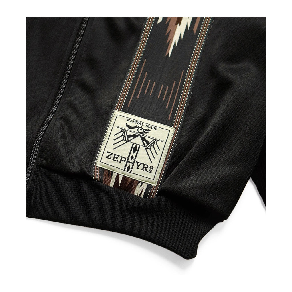 Kapital 25AW Japanese Corduroy Jacket - Ethnic Embroidered Zip Sleeve Warm Coat