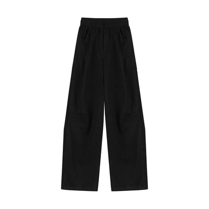 Cotton Utility Pants – Washed Finish & Panel Seams | Yamalinclothes