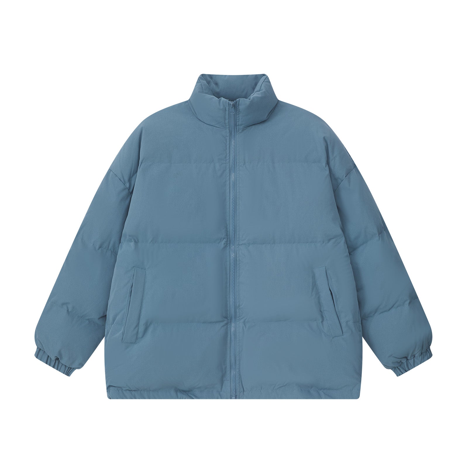 Fog hits the mountains, Japanese retro silhouette, cotton clothes, men's winter basics, bread clothes, simple and versatile, warm jackets, women