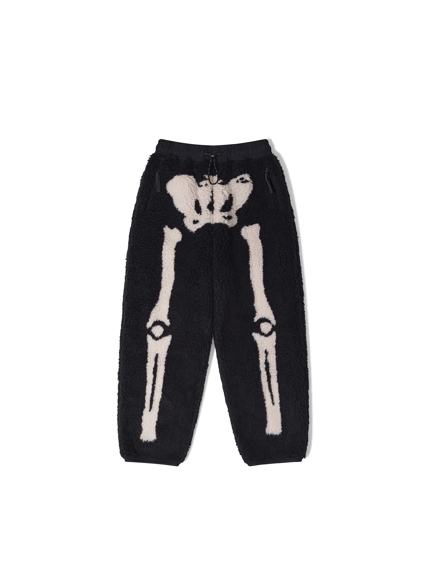 Kapital 25AW Bieber Same Trousers - Japanese Warm Lambswool Bone Pattern Pants