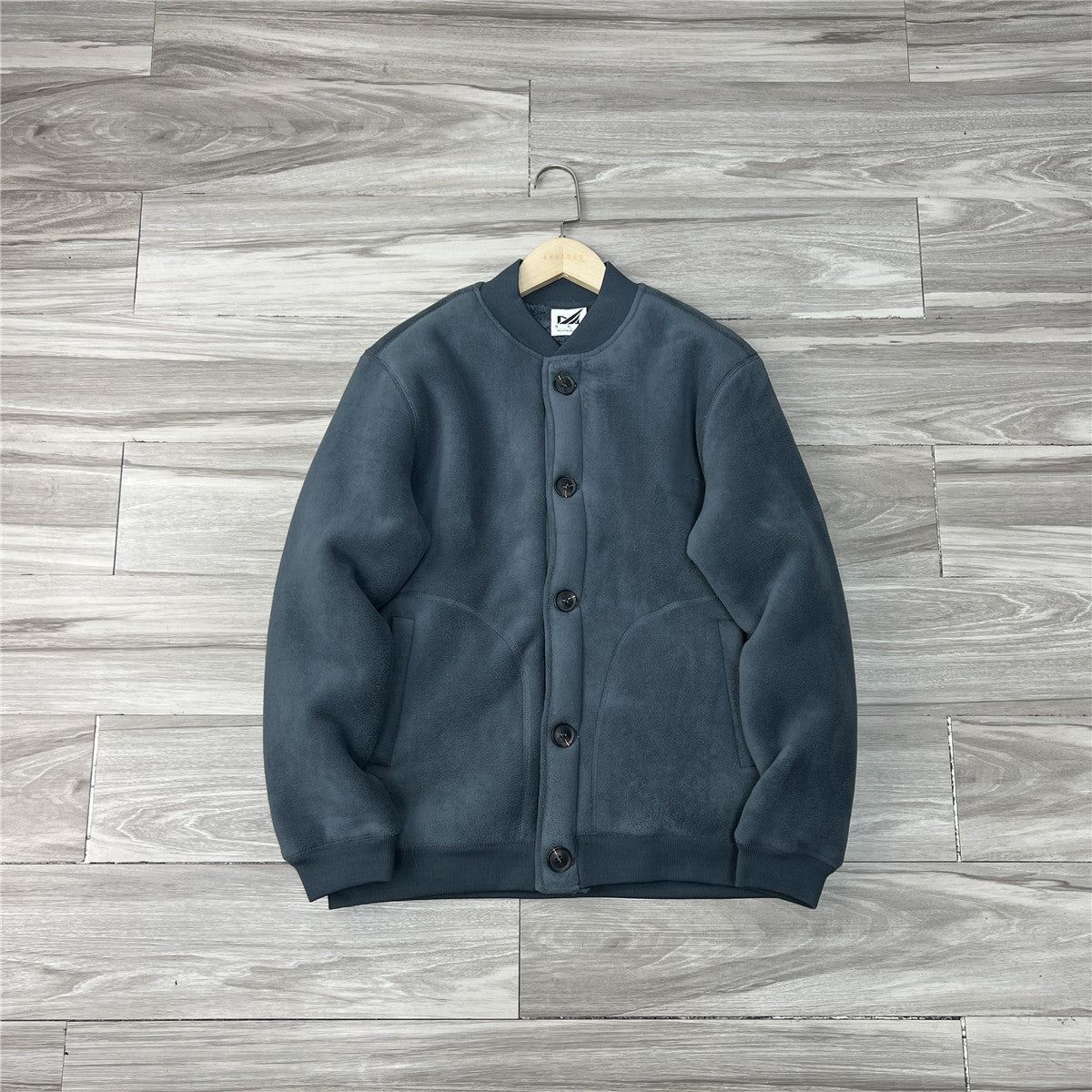Fleece Lambswool Baseball Collar Jacket – Windproof Loose Unisex – Coats Jackets | japanese streetwear | vintage workwear | unisex | Yamalinclothes