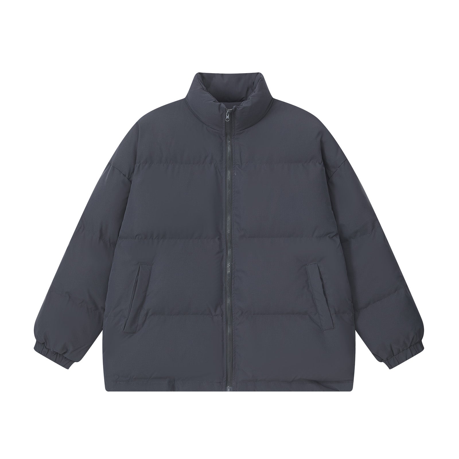 Fog hits the mountains, Japanese retro silhouette, cotton clothes, men's winter basics, bread clothes, simple and versatile, warm jackets, women