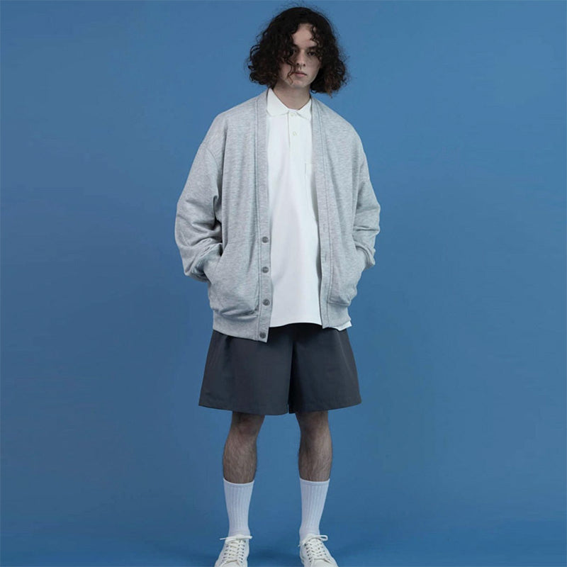 Japanese loose casual functional wind waterproof beach pants shorts five-point pants cityboy