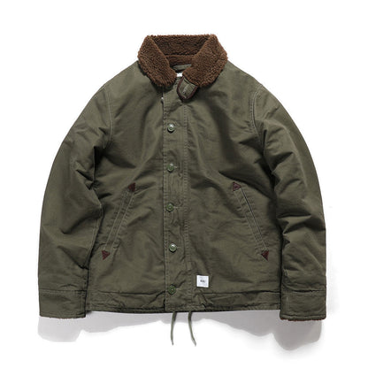 Quilted Cotton-Padded Jacket – Workwear Loose Warm Unisex