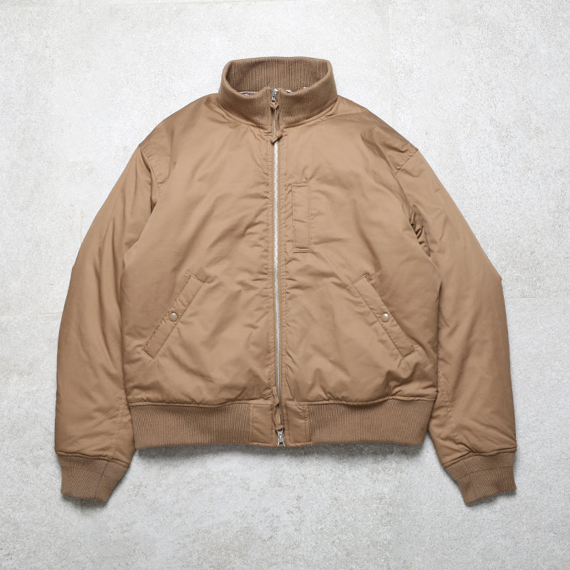 In stock Japanese Nanamika 24AW MA1 Air Force Stand Collar Thermal Cotton Jacket Baseball Jersey Jacket