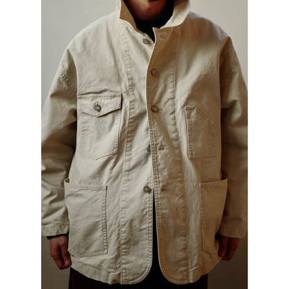 Chore Jacket - Yamalin Classic Heavy Wash French Workwear Cargo Jacket