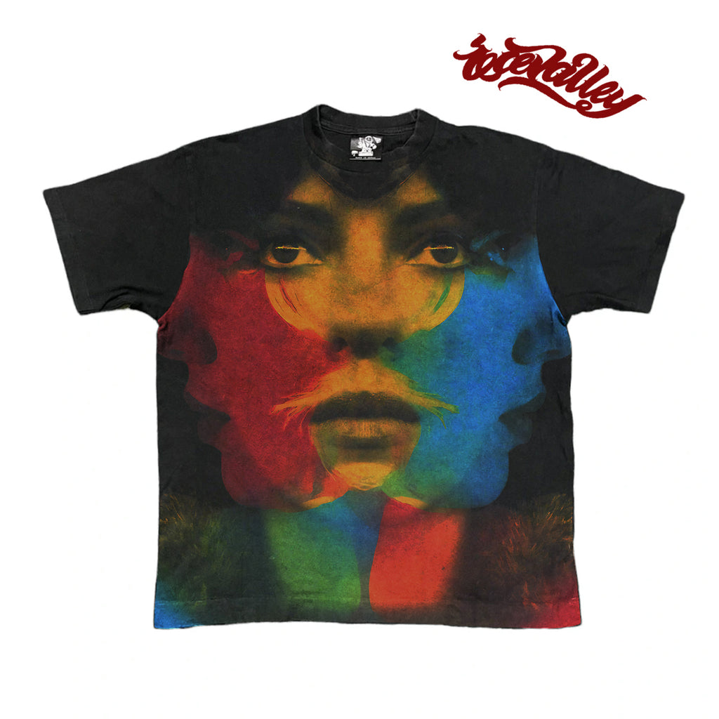 GOTHIC ROCK, CYBERPUNK GHOST, PORTRAIT, SHORT SLEEVE, AMERICAN HEAVYWEIGHT, LOOSE T