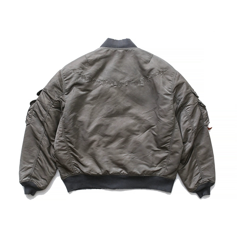 Aviator jacket batik old baseball uniform retro cotton fashion