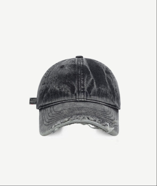 Washed Distressed Denim Baseball Cap – Curved Brim Adjustable Unisex – Japanese vintage | fall outfits 2026 | fall winter outfits | classy winter outfits | lazy comfy outfits | japanese streetwear | vintage workwear | yamalin clothes | Yamalinclothes