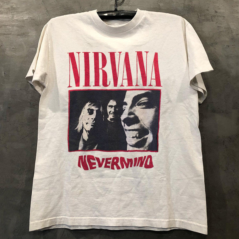 Vintage Rock Band Graphic Cotton T-Shirt – Unisex Drop Shoulder & Regular – Japanese vintage | yamalin clothes | Yamalinclothes