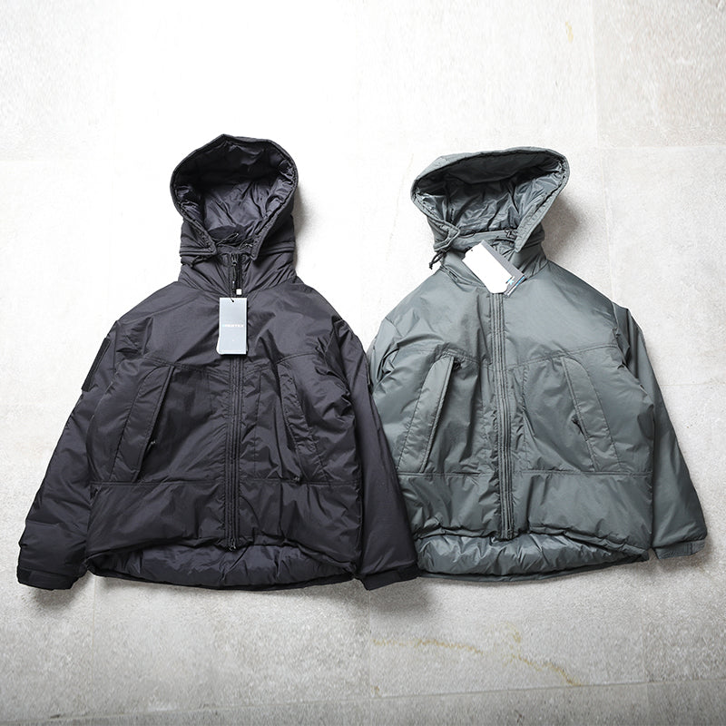 N.HOOLYWOOD 22aw outdoor windproof warm military line hooded technology cotton jacket jacket in stock