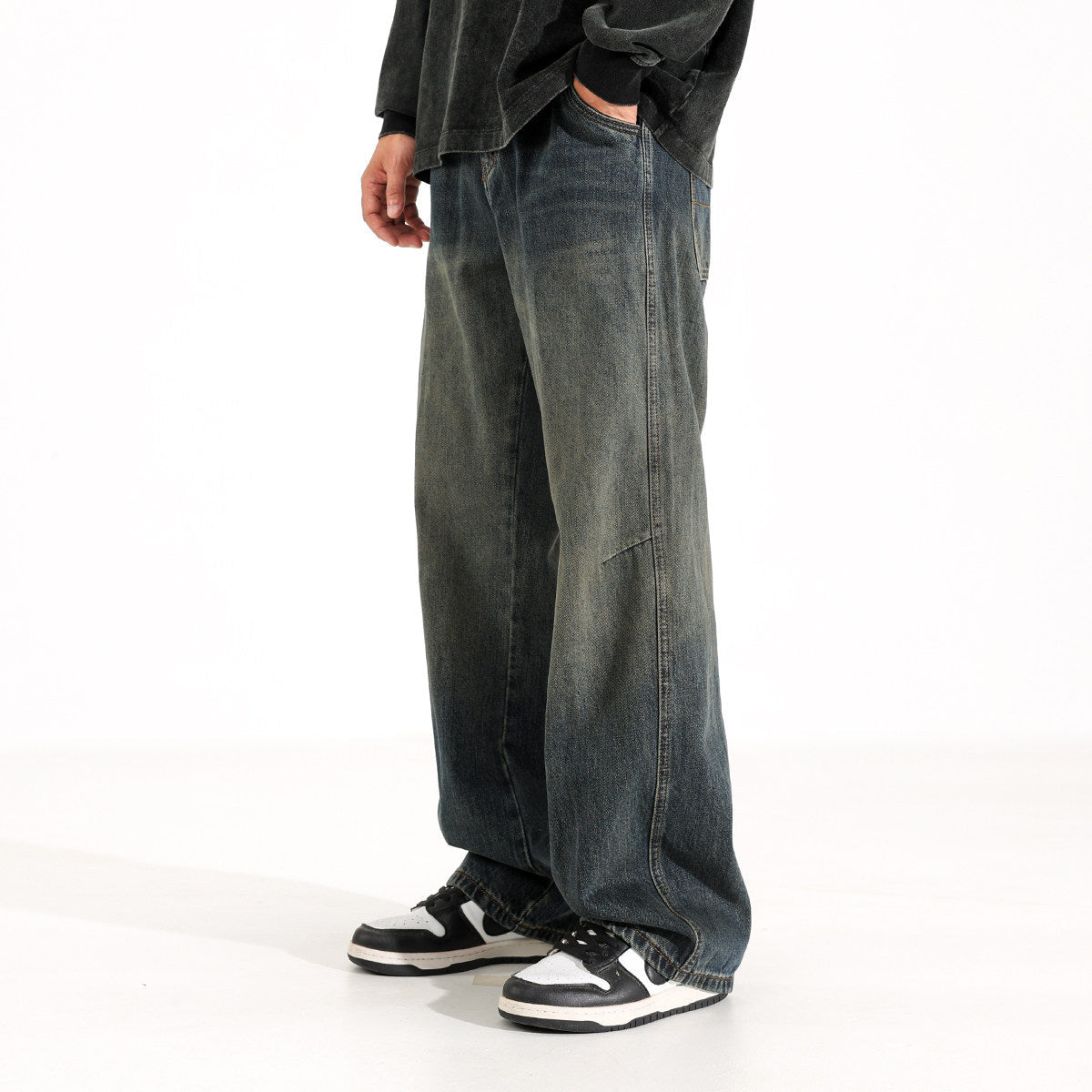 Cargo Jeans – Vintage Wash & Wide Leg | Yamalinclothes