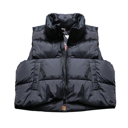 KAPITAL Kazuhiro Hirata reversible printed multi-pocket couple down vest Yu Wenle in stock
