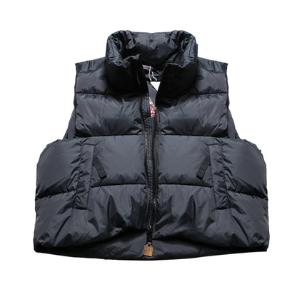 KAPITAL Kazuhiro Hirata reversible printed multi-pocket couple down vest Yu Wenle in stock