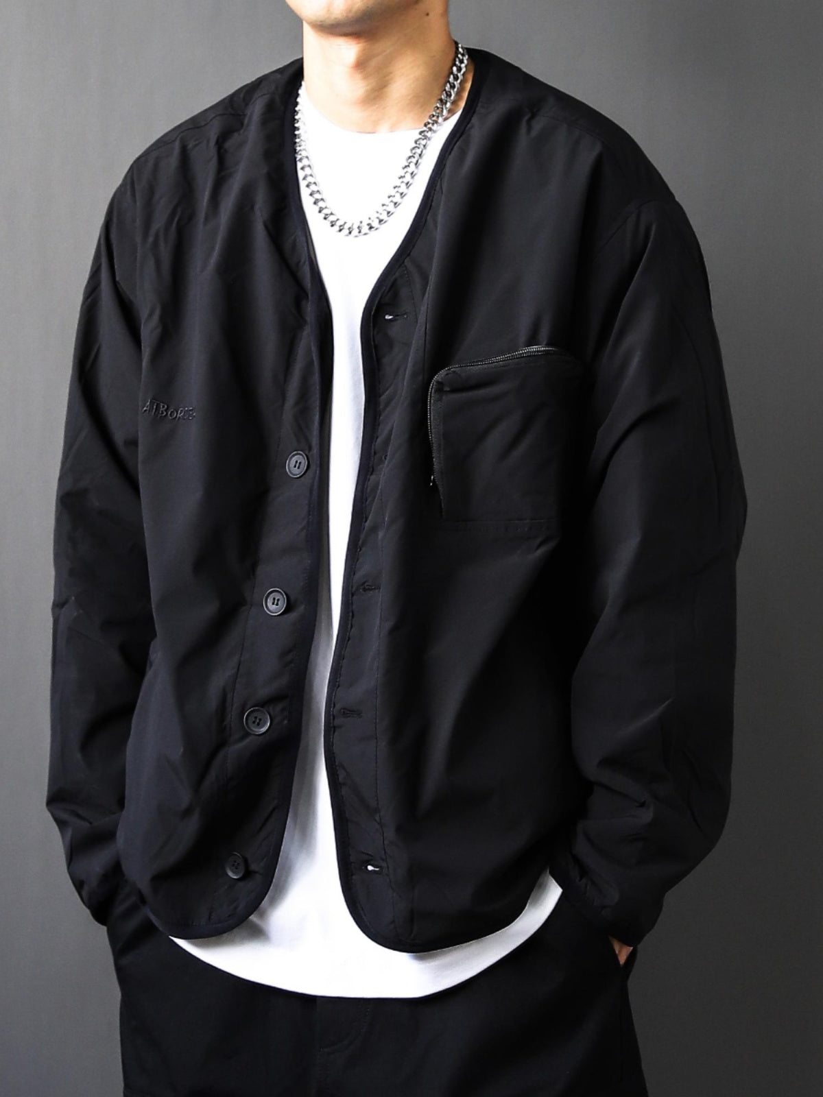 Japanese retro collarless robe 2025 spring and autumn velvet overalls for men and women outdoor mountain warm light cotton jacket