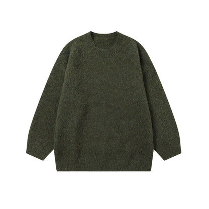 Retro Lazy Wool Knit Pullover – Loose Unisex Sweater – Japanese vintage | yamalin clothes | Yamalinclothes