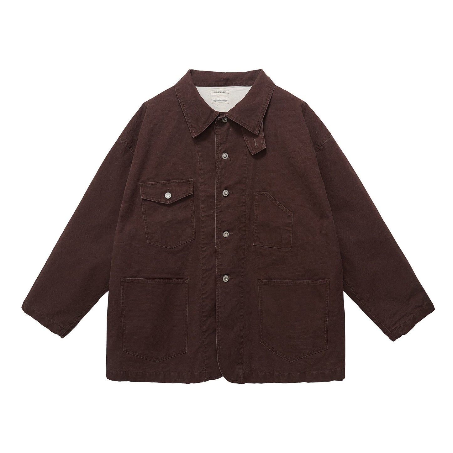 Chore Jacket - Yamalin Classic Heavy Wash French Workwear Cargo Jacket