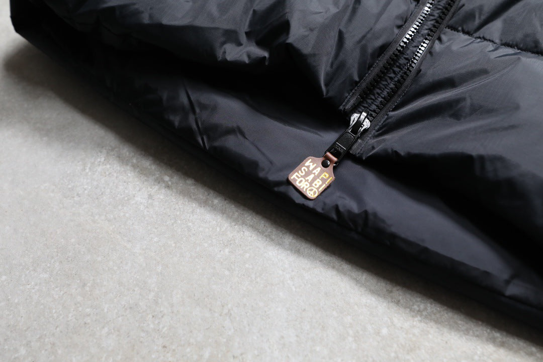 High quality Kpit Hirata Kazuhiro reversible down jacket vest male Yu Wenle Japanese stand up collar cargo vest