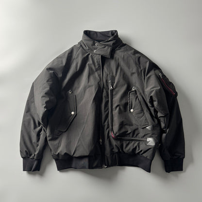 90% Duck Down Harrington Stand-Collar Jacket – Japanese Retro Thickened Unisex