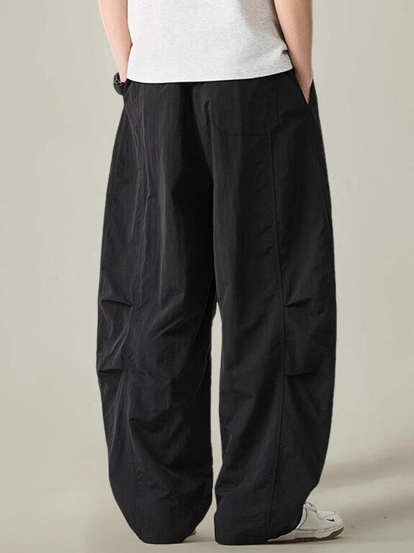 Lightweight Quick-Dry Wide-Leg Straight Pants – Loose Retro Casual Summer Unisex