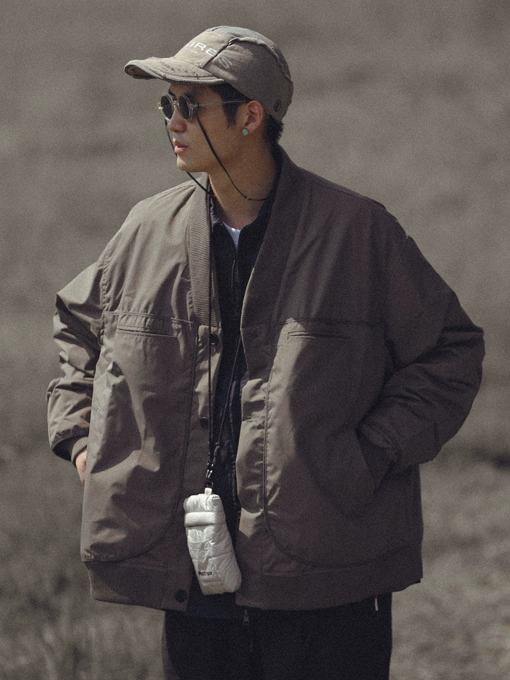 New autumn and winter cotton thick loose Japanese retro outdoor jacket men's trend